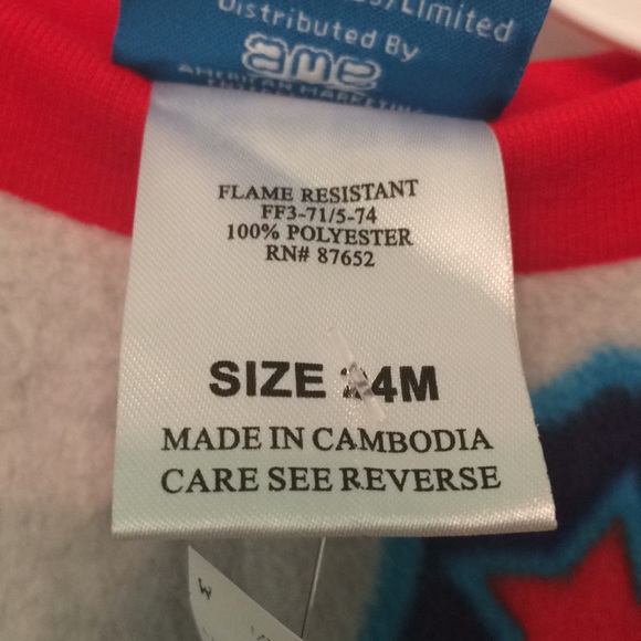 Thomas and friends jammies .....24 mo ....flannel - Picture 2 of 3